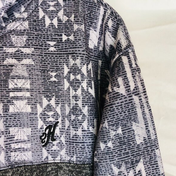 NEW Hooey Men's Size XL Aztec Western Fleece Line Pullover Hoodie NWOT - Picture 3 of 6